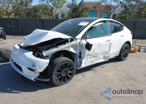 2021 Tesla Model Y Long Range Dual Motor All-Wheel Drive from USA, damaged, VIN 5YJYGDEE8MF283622